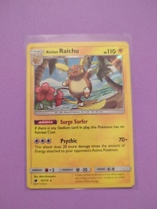 Alolan Raichu purpurrote Invasion Pokémon TCG 31/111 Holo selten gespielt - Bild 1 von 3