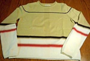 Vtg Evan Picone Long Sleeve Sweater Sz S 80/20 Acrylic/Nylon Stripes Exc Cond - Picture 1 of 9