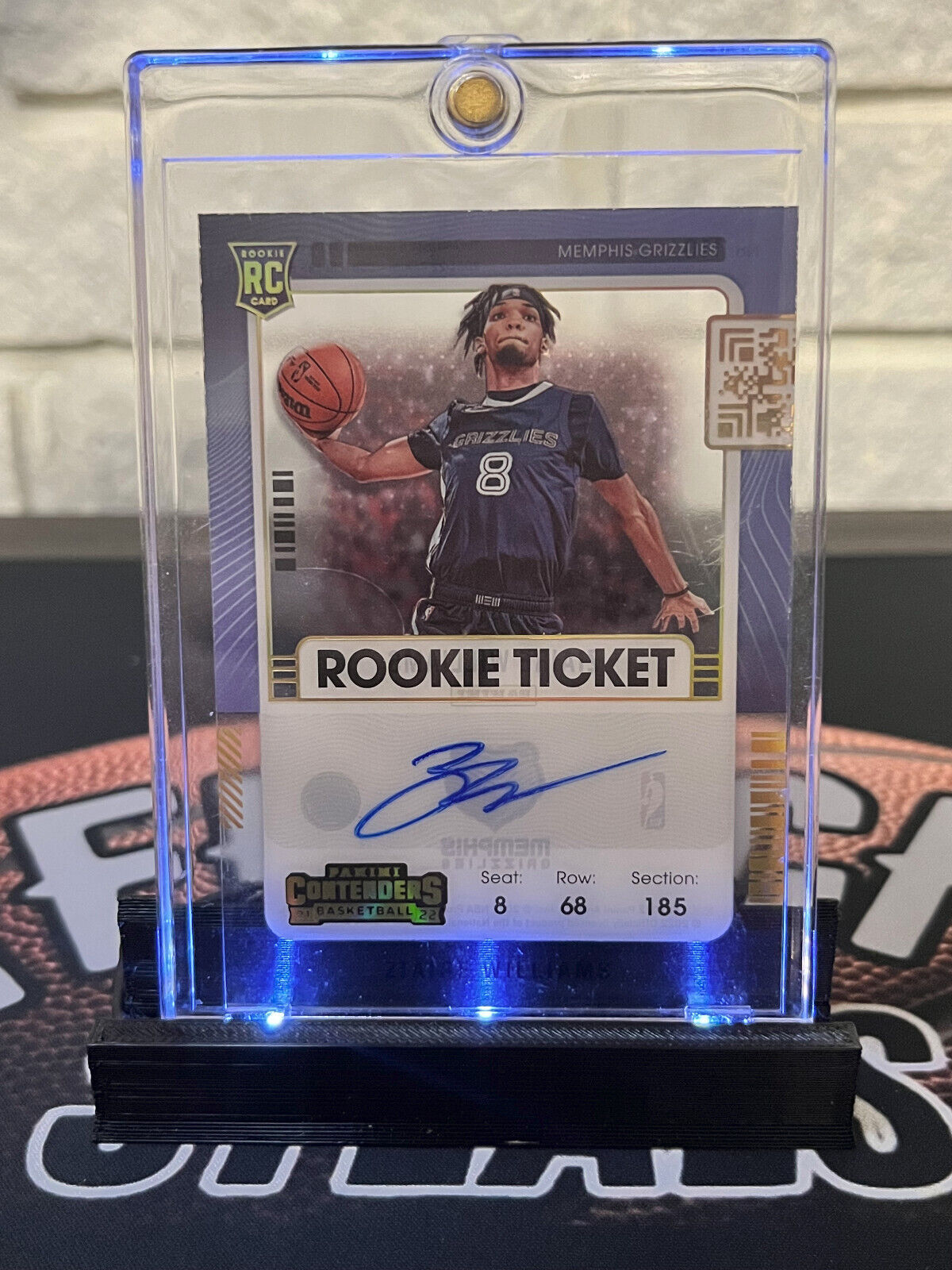Ziaire Williams (Rookie Ticket RC Auto) #110 - 2021/2022 Panini Contenders