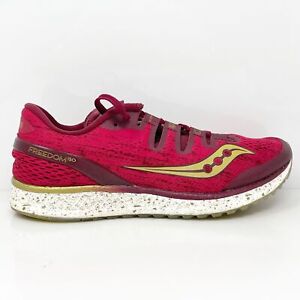  Saucony Womens Freedom ISO S10355-15 Pink Running Shoes Sneakers Size 9.5 