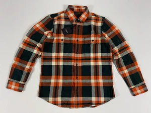 FILSON VINTAGE FLANNEL WORK SHIRT FIR RIVER RUST PLAID M NWT LAST ONE - Picture 1 of 9