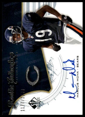2008 SP Authentic #202 Marcus Monk #/1199 - Image 1 of 2