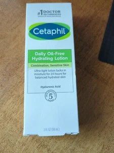Cetaphil-Hydrating Lotion Oil Free- Sensitive Skin-3 Fl.Oz. "New" (B-2) - Picture 1 of 5