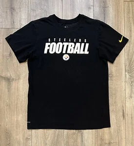 NIKE Pittsburgh Steelers Football Mens Dri-Fit T-Shirt Small NFL OnField Apparel - Picture 1 of 12