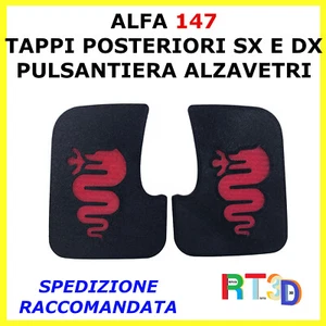 Alfa 147 Tappi portiere posteriori SX e DX alzacristalli alzavetri pulsantiera - Imagen 1 de 3