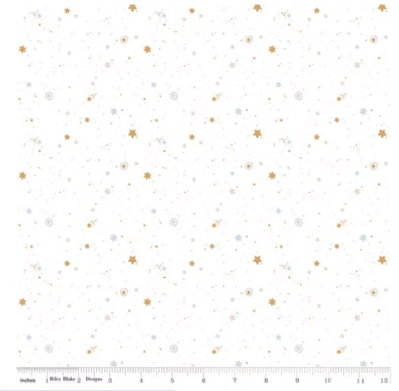 RBD ~ Hush Hush 4 ~ C15439-Star ~ 100% Cotton ~ per half yard - Image 1 of 1