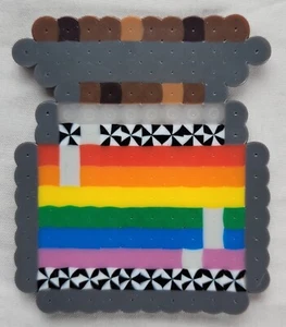 Ally LGBT Potion Perler Pixel Art - Picture 1 of 2