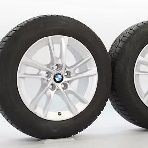 Ruedas de invierno originales BMW 2er AT F45 GT F46 16 pulgadas aluminio estilo 474 + 5,5 mm RDC - Imagen 1 de 9