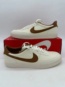 Nike Killshot 2 Men's size 9.5 Cream White Brown Leather Shoes HQ1657 004 - Picture 1 of 5