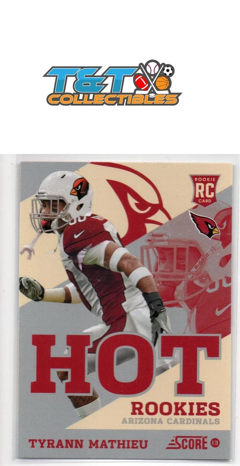 2013 Score Hot Rookies Retail #44 Tyrann Mathieu Arizona Cardinals 5 - Image 1 of 1