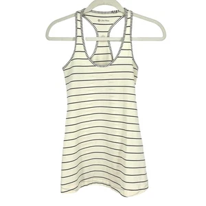 Lululemon Cool Racerback Tank in Slalom Stripe Angel Wing Size XS - Picture 1 of 8