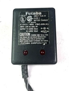 Futaba RC Battery Charger FBC-8B (4) 4 W Dual Charge for Receiver & Transmitter - Picture 1 of 6