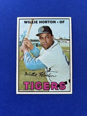 1967 Topps #465 Willie Horton Detroit Tigers mid-level EX-MT        B67#465A1 - Image 1 of 2