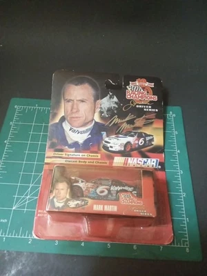 Vintage Mark Martin Driver Series Racing Champions Signature On Chassis Diecast - Image 1 of 4