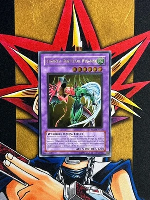 TLM-EN035 Elemental Hero Flame Wingman Ultimate Rare UNL Edition NM Yugioh Card - Image 1 of 2