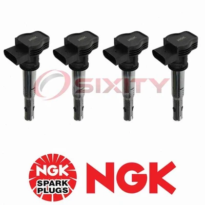 Bobinas de encendido 2,0 L L4 2006-2014 sj para Volkswagen GTI NGK 4 piezas Foto 1 de 4