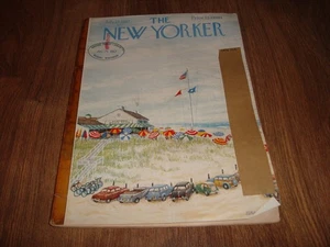 Vintage The New Yorker Actual Magazine July 27, 1957 - Picture 1 of 3