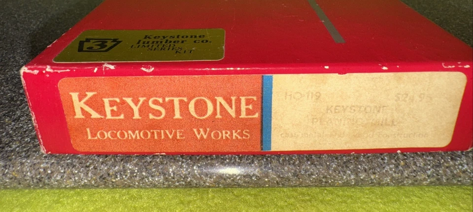 Keystone Locomotive Works Planing Mill HO Kit Wood & Metal