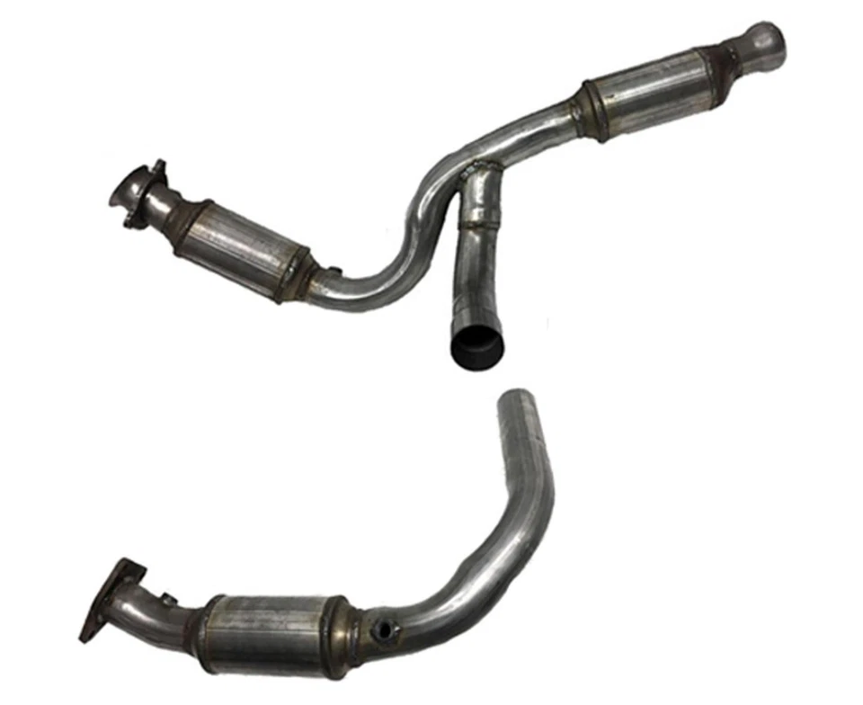 Convertidores catalíticos de tubo en Y para Chevrolet Silverado 2009 2011 2013 4,3 4,8 5,3 L Foto 1 de 4
