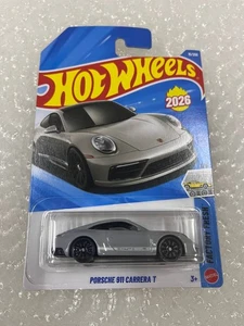 Tarjeta larga Hot Wheels Mainline 2026 Case A PORSCHE 911 CARRERA T - Imagen 1 de 2