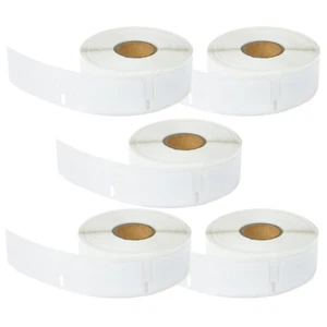 5Rotoli 500 Etichette Multiuso per DYMO 30336 25mmx54mm LabelWriter 4XL 400 Duo - Foto 1 di 12
