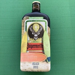 JAGERMEISTER 750 ml Bottle Chiller Cooler Zippered Koozie Wrap Beach 2012 - Picture 1 of 8