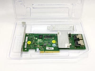 Fujitsu 9211-8I 6Gbps SAS HBA LSI FW:P20 9211-8i IT Mode ZFS FreeNAS unRAID - Image 1 of 4