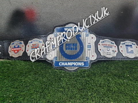 Indianapolis Colts NFL Championship Belt Cover