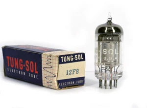 12F8 TUG-SOL NOS Tube Valve Lampe TSF Valvola Röhre Valvula 진공관 真空管 电子管 - Picture 1 of 1