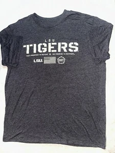 Herren Kolosseum dunkelgrau LSU Tiger groß & groß 1XT Militär Wertschätzung - Bild 1 von 8