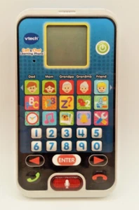 Juguete de aprendizaje de llamadas y chat VTech letras telefónicas números tiempo de conteo FUNCIONA - Imagen 1 de 8