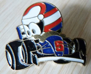 PIN'S BD F1 FORMULA ONE WILLIAMS NIGEL MANSELL HELM ZEICHNUNG CLOVIS - Bild 1 von 1