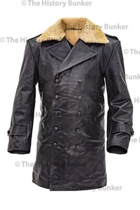 Czech Sniper leather coat BLACK - repro made to order - Picture 1 of 3