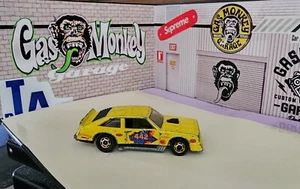 👓Hot Wheels 1982 Hot Ones Series🏁FLAT OUT Oldsmobile 442 Yelo⭐GHO Used HonKong - Bild 1 von 7