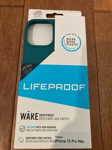 Lifeproof WAKE Series Fitted Case iPhone 12 Pro Max Down Under Green Teal    - Picture 1 of 2
