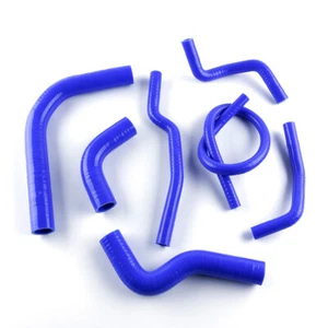 SILICONE RADIATOR HOSE PIPE TUBE KIT FOR SUZUKI SAMURAI JX 1986 -1995 1987 1988 - Bild 1 von 10