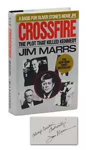 Crossfire Die Verschwörung, die Kennedy tötete ~ SIGNIERT von JIM MARRS ~ JFK-Attentat - Bild 1 von 5