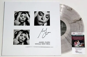 ANGEL OLSEN SIGNED WHOLE NEW MESS LP VINYL RECORD ALBUM AUTOGRAPHED +JSA COA - Picture 1 of 3