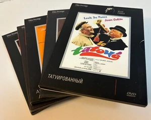 Menge (5) Russischer Film Prestige Serie Französischer Filmklassiker DVD's, 4 PAL, 1 NTSC - Bild 1 von 7