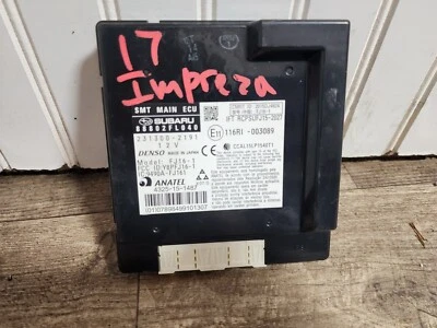 2017-2018 Subaru Impreza SMT Main ECU Keyless Access Control Unit OEM - Image 1 of 3