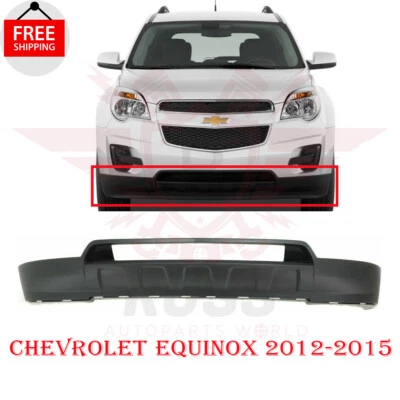 New Front Lower Bumper Cover Textured Fits 2012-2015 Chevrolet Equinox LS LT Foto 1 de 4