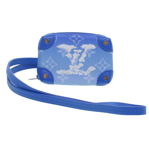 LOUIS VUITTON（LV） LOUIS VUITTON Monogramma Nuvole Morbido Tronco Collana Pochette Blu M45440 Autore 43556S