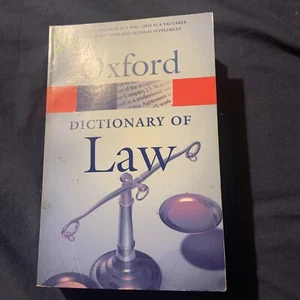Oxford Dictionary Of Law Buch - Bild 1 von 3