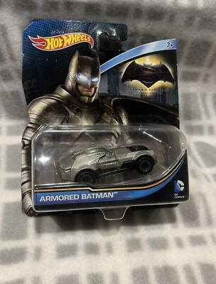 2015 Hot Wheels Batman v Superman Dawn Of Justice Armored Batman DJM19 DC Comics - Image 1 of 4
