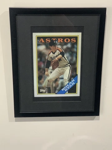 1988 Topps Nolan Ryan (Custom Mini Poser) Frame Not Included (READ) Cover