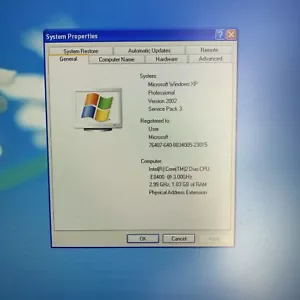 Lenovo ThinkCentre 6234 A1U Core 2 Duo 3.00GHz 4GB RAM 500GB Windows XP pro SP3 - Picture 1 of 1