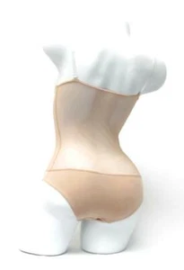 US STOCK! -NATURELLE SKIN TONE GENUINE BELLY STOCKINGS™ UNDERBUST MIDRIFF COVER - Picture 1 of 6