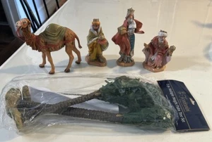 Figuras/accesorios de belén Fontanini surtidos de colección 3 Reyes Magos~Camel~3 palmeras - Imagen 1 de 7