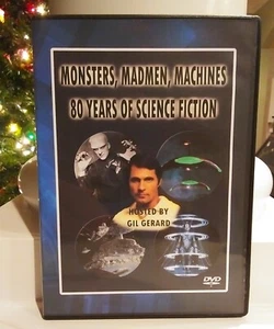 RARE Monsters, Madmen & Machines - 80 Years of Sci-Fi - DVD-R - Imagen 1 de 3