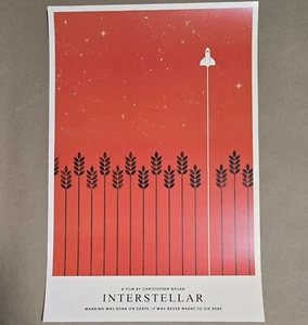 Interstellar by Doaly Limited Edition Print 12" x 18" 10th Anniversary Release - Imagen 1 de 1